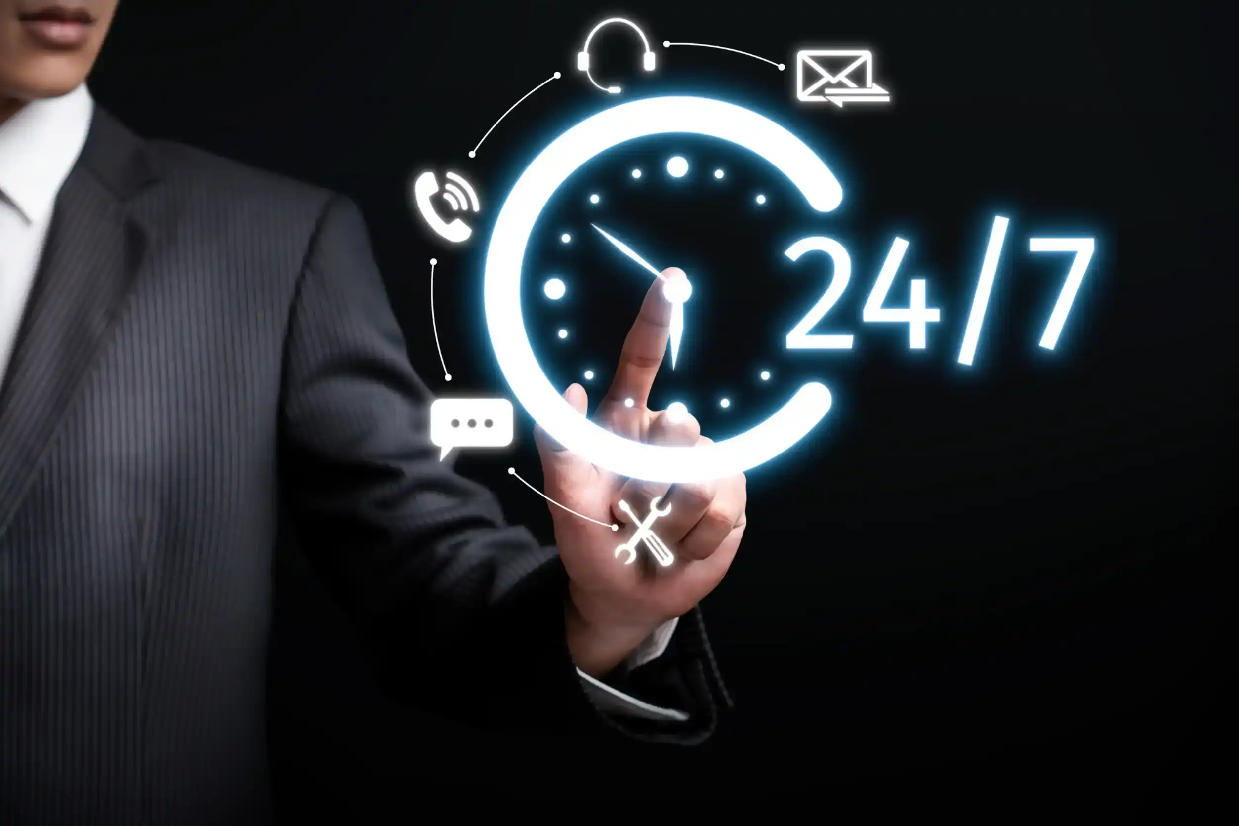 Customer support working 24 hours for customer EIDE care